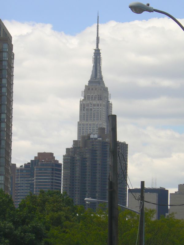 Empire State Building: Empire State Building vu du Pulaski Building